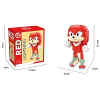 Bloques de construcción de Sonic de dibujos animados, figuras de acción, juguetes educativos para niños, regalo de cumpleaños - details 2