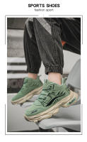Moda Otoño Invierno nuevas de cuero corte alto suela gruesa deportes versátiles, cómodos y ligeros mecha casual para hombres - details 12