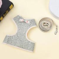 Conjunto de arnés y correa para gato y conejo a cuadros clásicos, arneses transpirables para mascotas con lazo para conejito, gatito, accesorios para conejos, ropa - details 7