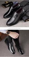 Zapatos de cuero genuino, mocasines para Hombre, zapatos de cuero informales de negocios, zapatos planos clásicos suaves transpirables para Hombre - details 13