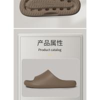 Patrón de cuero zapatillas de alta gama de las mujeres de verano nuevo hogar interior zapatillas frescas baño simple sandalias de baño desgaste exterior de los hombres - details 5
