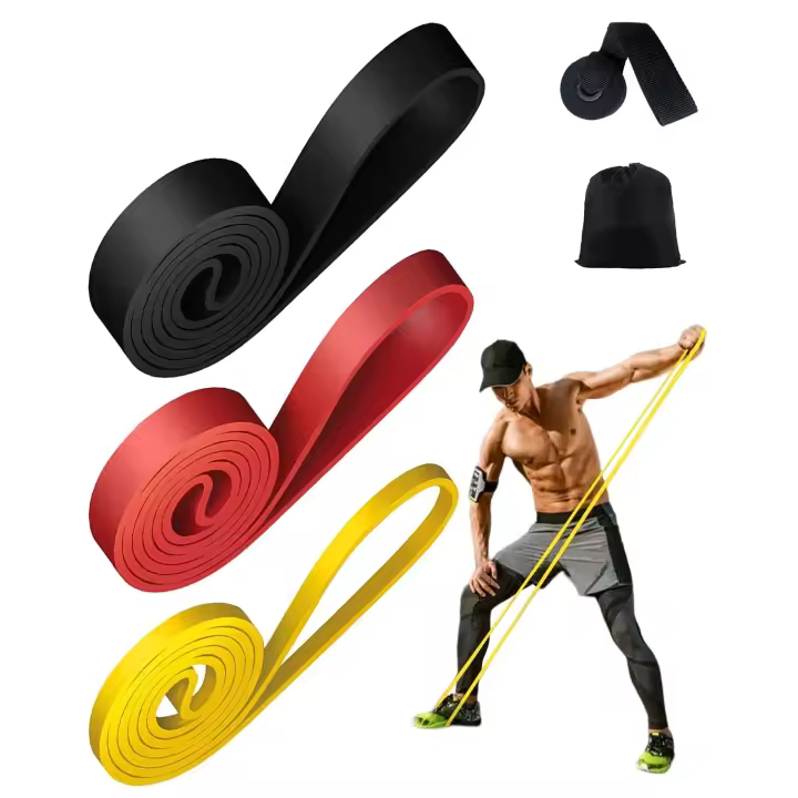 Bandas elásticas de Resistencia para Fitness, 3 Niveles, para músculos - 1