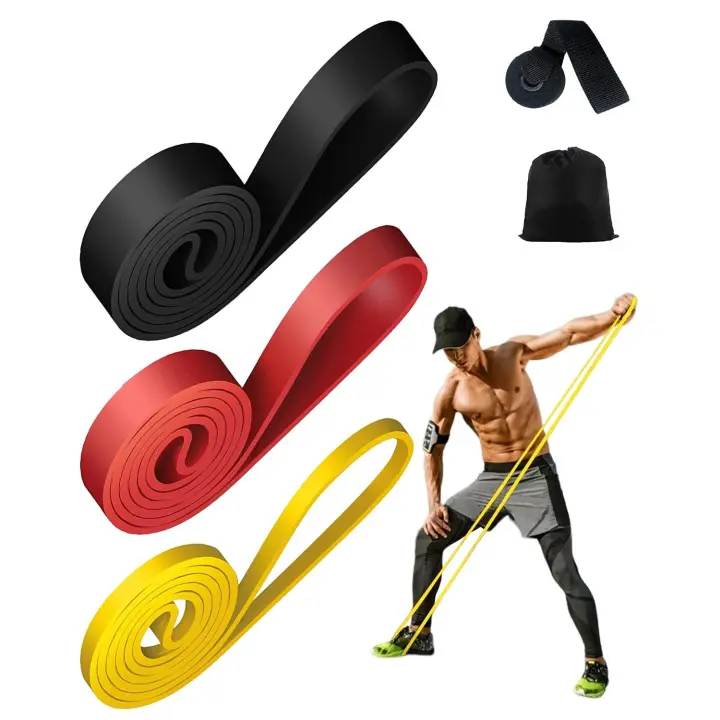 Bandas elásticas de Resistencia para Fitness, 3 Niveles, para músculos - 1