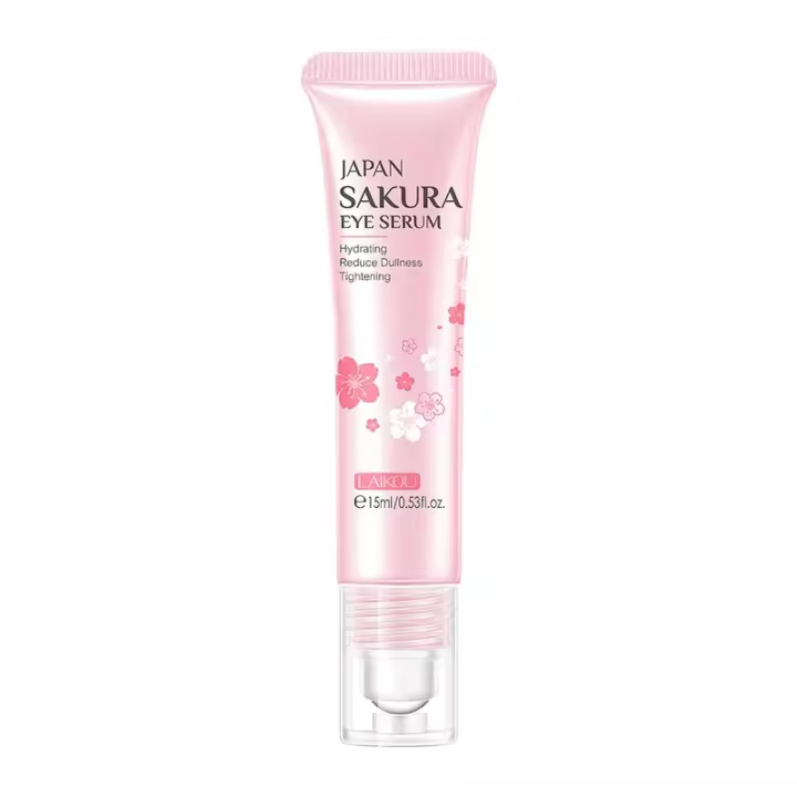 LAIKOU Sakura Ojo Serum Masajeador de Ojos Hidratante con Ácido Hialurónico Adiós a las Ojeras - 1