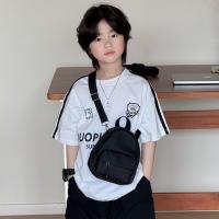 Bolso de hombro informal de estilo coreano para niños, bolso cruzado de lona ligero de color sólido, monedero, bolso deportivo, bolso de viaje para niños - details 9