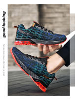 Zapatillas de correr para hombre, zapatos deportivos transpirables para exteriores, zapatillas ligeras con cojín de aire, calzado de entrenamiento atlético cómodo - details 25