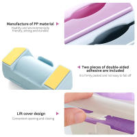 Caja de Almacenamiento de Basura Dispensador de Plástico para Cocina y Baño Montado en la Pared Porta Bolsas de Comida Contenedor de Residuos - details 2