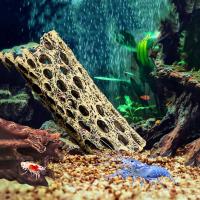 Casa de pesca de camarones, simulación en forma de maletero, agujero de desove de camarones, cueva oculta de resina, tanque de peces - details 1