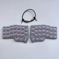 Kit de Teclado Corne V4.1 Bajo Perfil con Interruptores Kailh Choc V1 Teclado de Cuerno Personalizado con Conexión Inalámbrica, Intercambio de Teclas (HotSwap), RGB, Compatible con Vial - details 13