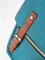 Mochila retro para ordenador portátil con puerto de carga USB, mochila de viaje impermeable para hombres y mujeres - details 13