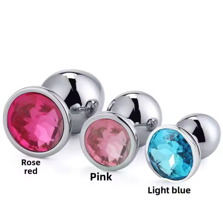 Mini Enchufe de Metal Suave 3 Tamaños Estimulador de Sensualidad para Mujeres y Hombres - 1