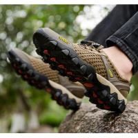Zapatos casuales de verano para hombre, transpirables, de malla hueca, con suela suave, para senderismo y deportes al aire libre - details 4