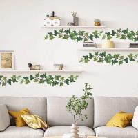 Pegatinas de Pared de Enredaderas de Plantas Verdes Frescas Autoadhesivas Decoración de Pared para Dormitorio Sala de Estar Paisajismo - details 0