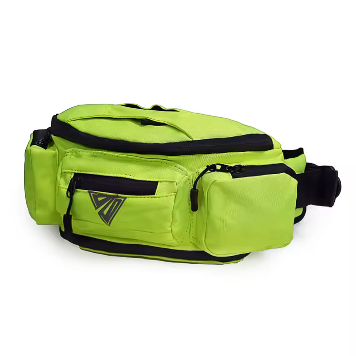 Bolsa de Cintura Ligera y Transpirable MJMOTO Impermeable, Ajustable, Multipoliza, Resistente al Desgaste, Capacidad Grande, Reflectante Nocturno Ideal para Viajes, Senderismo, Caza, Pesca, Montaña, Campamento - 1