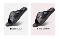 Zapatillas de Moda para Hombres en Verano Suela Suave de Lujo con Luz Diseño de Tiraje Exterior Personalizable Tendencia de Sandalias de Playa - details 7