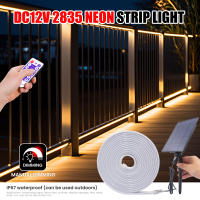 Luz de neón impermeable IP67, lámpara Solar de 12V, 120LED/M, tira de neón de 3000K, 6000K, blanco, rojo, verde, azul, cinta Flexible de luz LED - details 12