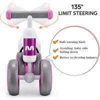 Bicicleta sin pedales para niños a partir de 1 año de equilibrio, juguetes para bebés de 1 año, bicicleta para bebés con 4 ruedas para bebés de 10 a 24 meses, primera bicicleta para niños y niñas como regalo - details 24