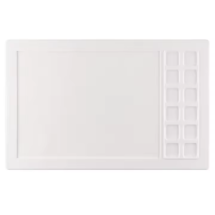 Hoja de silicona para manualidades, almohadilla gruesa antiadherente, impermeable, fácil de limpiar, para fundición de resina de acuarela - 1