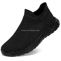 Nuevo producto superventas, zapatos de interior informales antideslizantes de punto elegantes para correr con uñas deportivas para hombres baratos, precio bajo del fabricante - details 4
