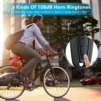 Luz de Freno Inteligente para Bicicleta Alarma Antirrobo Inalámbrica Carga USB Impermeable - details 4