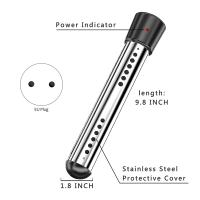 Calentador de inmersión de 2500W, temporizador automático, seguro, perfecto para viajes en casa, enchufe europeo - details 1