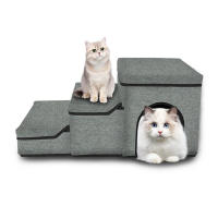 Escalera de escalada plegable, cama portátil para gatos, rampa multifuncional, escaleras auxiliares para perros - details 7