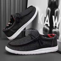 Nuevos zapatos casuales de marca de moda de gran tamaño 14us de lona modernos de alta calidad para hombres precio bajo 39-47 #   Cesta de compras - details 4