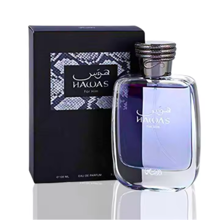 Perfume Arabí Rasasi Hawas Harvi Artículo de Moda Unisex de 100ml Perfume de Dubai de Medio Oriente - 1