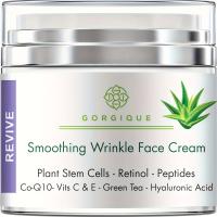 Crema de retinol para el rostro con ácido hialurónico, vitamina C y E, gel puro de aloe vera, té verde, ácido glicólico - details 0