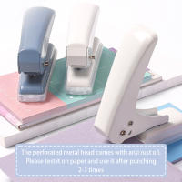 Perforadora de un solo orificio de 6mm, perforadora de agujeros redonda portátil multiusos, ayuda para perforar agujeros, suministros de encuadernación para oficina y escuela Kawaii, papelería - details 2