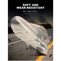 Zapatos De Seguridad Para Hombre Y Mujer 2024 Suela Antipinchazos Indestructible Transpirable Con Punta De Acero Botas De Trabajo Con Malla Tamaño True Fit - details 10