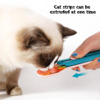 Cuchara de alimentación para mascotas, tira larga, exprimidor de aperitivos para gatos, Mini suministros para mascotas - details 3