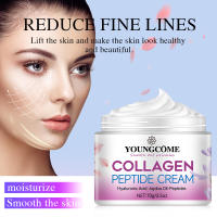 Crema facial con péptidos de colágeno Activa la piel Nutre profundamente Apretan fuertemente Suaviza Obviamente Crea un cutis brillante - details 5