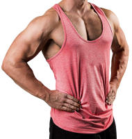 Camiseta De Hombre Sin Mangas En Color Sólido Con Cuello En V Vestido De Muscular Para Ejercicio Estilo Casual Verano - details 9