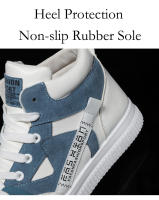 Zapatos de monopatín Unisex, Zapatillas altas de tenis transpirables, zapatos deportivos antideslizantes cómodos para jóvenes - details 7