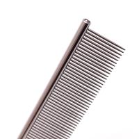 Peine de aseo para cachorros, peines de cobre inoxidable para mascotas, cepillo para el pelo de perros y gatos, C7801 - details 1