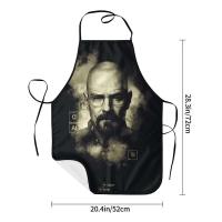 Babero personalizado Breaking Bad Time delantales hombres mujeres Unisex adulto Chef cocina Walter White Tablier cocina jardinería - details 202