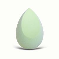 Las gotas de agua no comen puff terciopelo azul huevo ultra fino flocado belleza licuadora esponja super suave - details 12