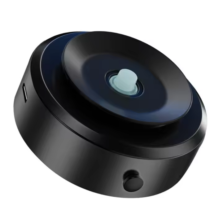 Adsorción al vacío Soporte inteligente para teléfono móvil Ventosa magnética Soporte para automóvil Superficie lisa magnética Negro - 1