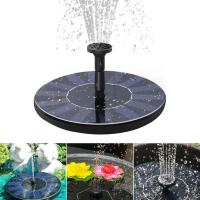 Ating cascada piscina estanque Baño de aves Panel Solar fuente bomba de agua ración de jardín - details 9