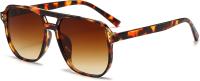 Gafas de sol estilo aviador retro para mujeres y hombres, clásicas de los años 70, montura cuadrada, lentes de sol vintage - details 10