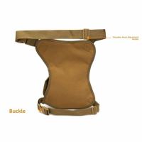 Bolsa de pierna para exteriores de gran capacidad, tela Oxford, impermeable, riñonera para senderismo, cremallera, bolsa de pierna multiusos para exteriores, ciclismo - details 7