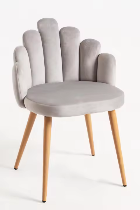 Miguel - Sillas Comedor - Silla Hand Terciopelo - Verde - 1