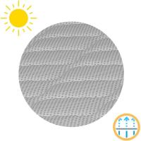 Visco Baby Almohada Invertible de Invierno-Verano Suavidad Gran Blanco - details 8