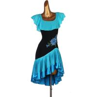 Los trajes de baile latino hechos a medida con borlas no son elegibles para devolución ni cambio. Temezcla cuidadosamente tu talla corporal. - details 8
