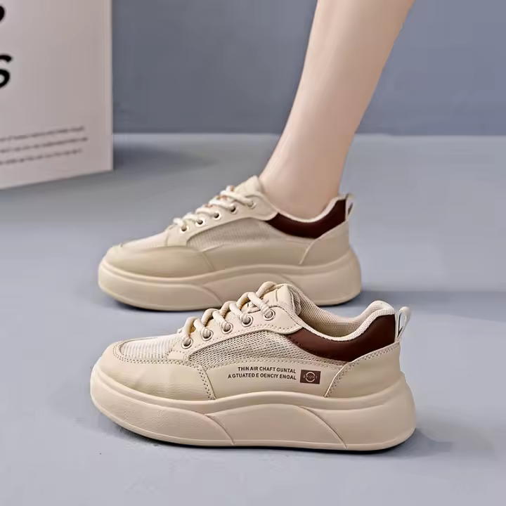 Nuevos Zapatos Casuales Versátiles, Zapatos De Tablero Transpirables De Malla - 1
