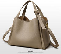 Cuero suave bolso de las mujeres bolso cesta de verduras de las mujeres bolso de hombro de alta gama crossbody atmósfera versátil cubo hombro - details 18