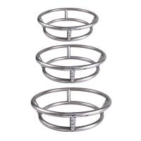 Redondo de alta calidad para olla, estufa de Gas, sartén, estante de anillo, estante de doble aislamiento, soporte para suministros de cocina, estante para Wok - details 15