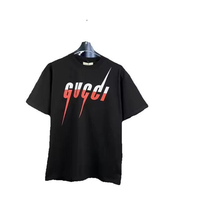 Fstn11 GU, nuevo estilo, ropa de diseñador, marcas famosas, camisetas para niños, camiseta negra de lujo, camiseta de diseñador estampada a la moda - 1