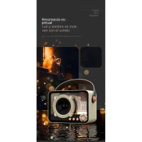 Gato de la suerte de cristal de Audio Bluetooth Mini altavoz portátil Bluetooth Subwoofer portátil al aire libre luz ambiente - details 4